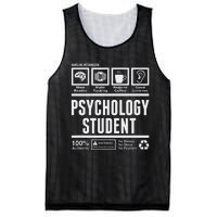 Funny Psychology Student Handling Information Mesh Reversible Basketball Jersey Tank