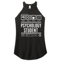 Funny Psychology Student Handling Information Women's Perfect Tri Rocker Tank