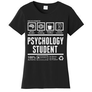 Funny Psychology Student Handling Information Women's T-Shirt