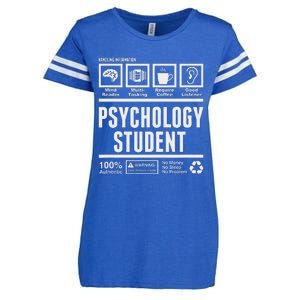 Funny Psychology Student Handling Information Enza Ladies Jersey Football T-Shirt