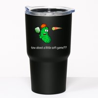 Fun Pickleball, Soft Game, Scared Pickle Tumbler