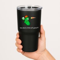 Fun Pickleball, Soft Game, Scared Pickle Tumbler