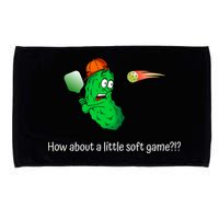 Fun Pickleball, Soft Game, Scared Pickle Microfiber Hand Towel