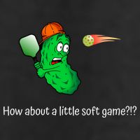Fun Pickleball, Soft Game, Scared Pickle Microfiber Hand Towel