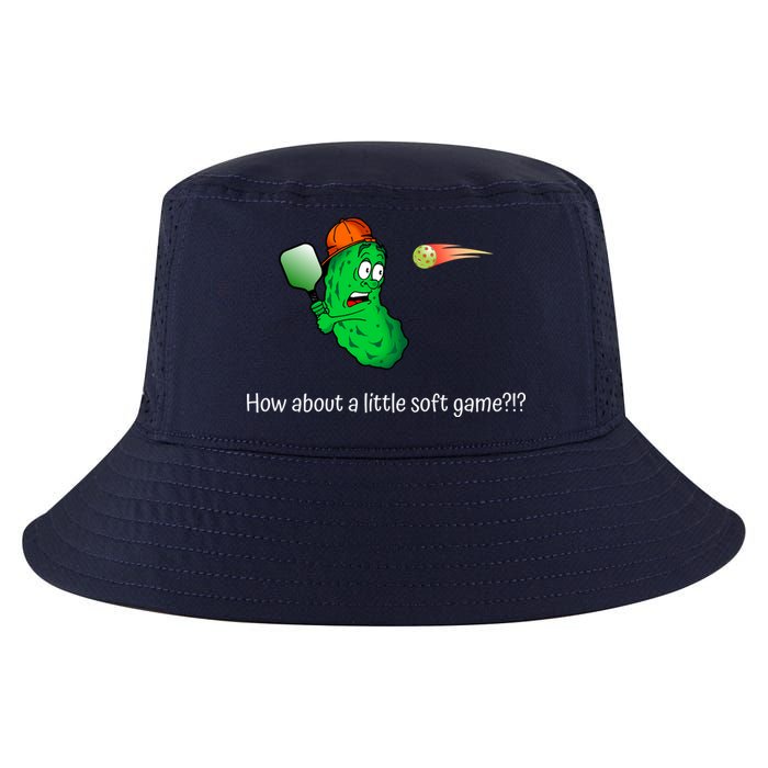 Fun Pickleball, Soft Game, Scared Pickle Cool Comfort Performance Bucket Hat