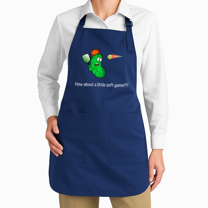 Fun Pickleball, Soft Game, Scared Pickle Apron