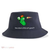 Fun Pickleball, Soft Game, Scared Pickle Sustainable Bucket Hat