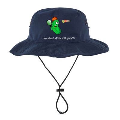 Fun Pickleball, Soft Game, Scared Pickle Bucket Hat
