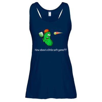 Fun Pickleball, Soft Game, Scared Pickle Ladies Essential Flowy Tank