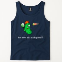 Fun Pickleball, Soft Game, Scared Pickle Tank Top