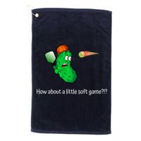 Fun Pickleball, Soft Game, Scared Pickle Golf Towel