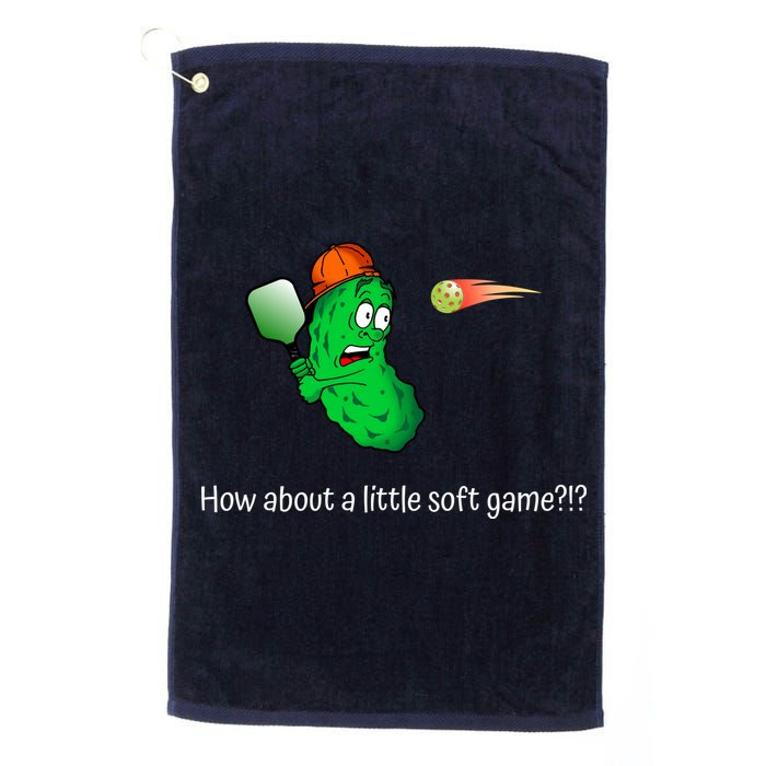 Fun Pickleball, Soft Game, Scared Pickle Golf Towel