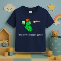 Fun Pickleball, Soft Game, Scared Pickle Toddler T-Shirt