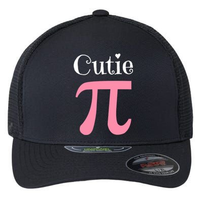 Funny Pi Symbol Gift Cutie Pie National Pi Day Tee Gift Flexfit Unipanel Trucker Cap