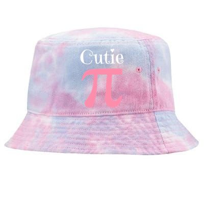 Funny Pi Symbol Gift Cutie Pie National Pi Day Tee Gift Tie-Dyed Bucket Hat