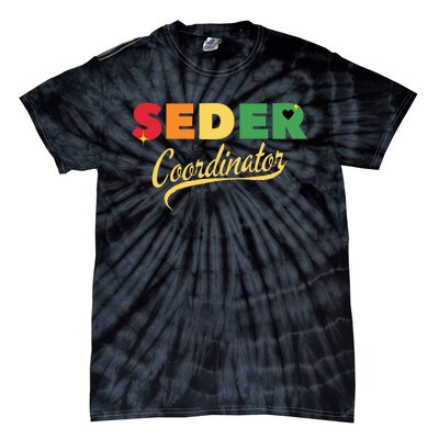 Funny Passover Seder Coordinator Jewish Passover Leader Tie-Dye T-Shirt