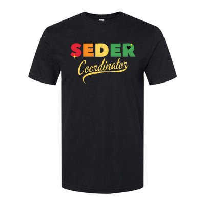 Funny Passover Seder Coordinator Jewish Passover Leader Softstyle CVC T-Shirt