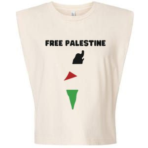 Free Palestine Save Palestine Stand With Palestine Garment-Dyed Women's Muscle Tee