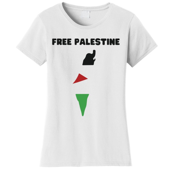 Free Palestine Save Palestine Stand With Palestine Women's T-Shirt