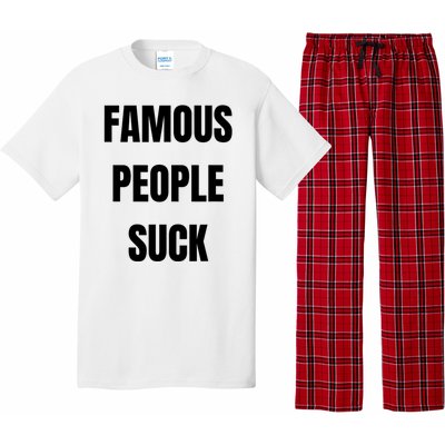 Famous People Suck Pajama Set