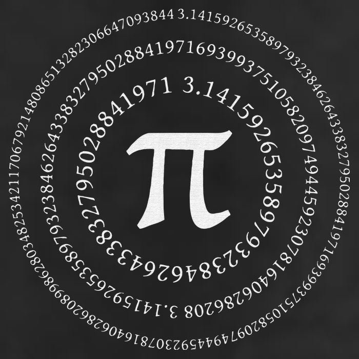 funny Pi Spiral Novelty Math Geek 3.14 Pi Day Knit Cap Winter Beanie