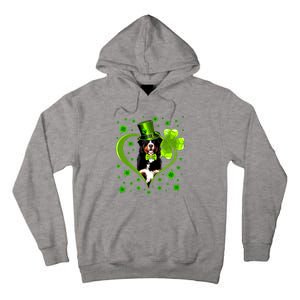 Funny Puppy Shamrock Bernese Mountain Dog St Patricks Day Premium Tall Hoodie