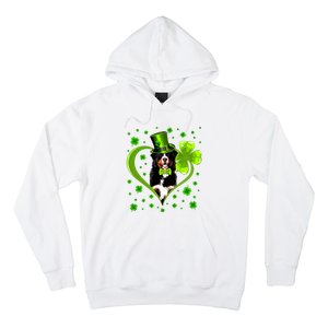 Funny Puppy Shamrock Bernese Mountain Dog St Patricks Day Premium Hoodie