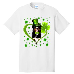 Funny Puppy Shamrock Bernese Mountain Dog St Patricks Day Premium Tall T-Shirt