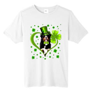 Funny Puppy Shamrock Bernese Mountain Dog St Patricks Day Premium Tall Fusion ChromaSoft Performance T-Shirt