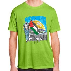 Free Palestine Save Gaza Gift Adult ChromaSoft Performance T-Shirt