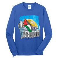 Free Palestine Save Gaza Gift Tall Long Sleeve T-Shirt