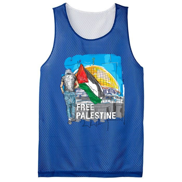 Free Palestine Save Gaza Gift Mesh Reversible Basketball Jersey Tank