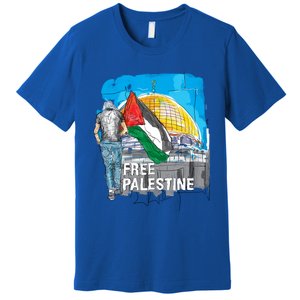 Free Palestine Save Gaza Gift Premium T-Shirt