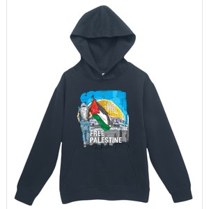 Free Palestine Save Gaza Gift Urban Pullover Hoodie