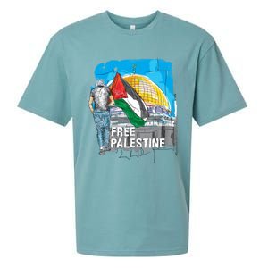 Free Palestine Save Gaza Gift Sueded Cloud Jersey T-Shirt