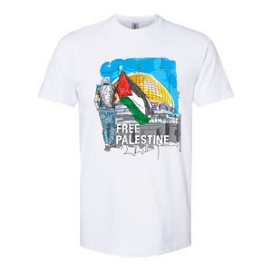 Free Palestine Save Gaza Gift Softstyle CVC T-Shirt