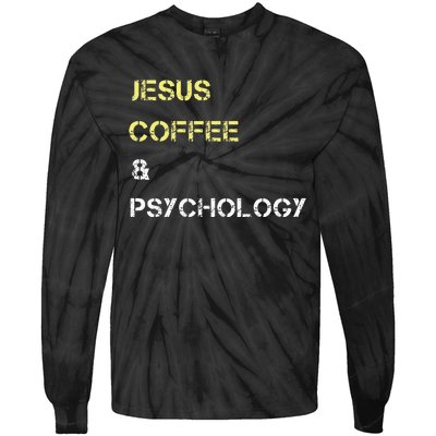 For Psychology Students And Professors Tie-Dye Long Sleeve Shirt