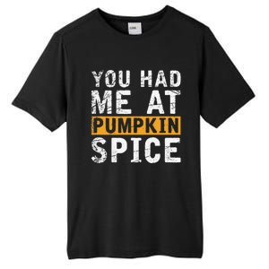 Funny Pumpkin Spice Halloween Gift Spooky Pumpkin Tall Fusion ChromaSoft Performance T-Shirt