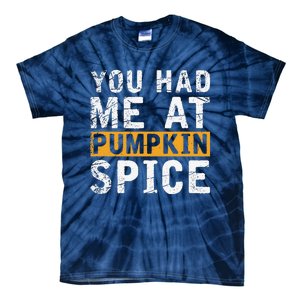 Funny Pumpkin Spice Halloween Gift Spooky Pumpkin Tie-Dye T-Shirt