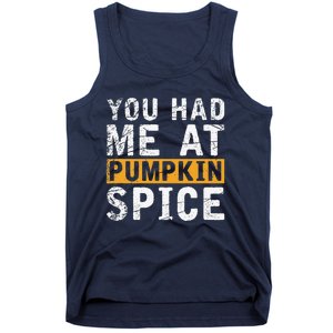 Funny Pumpkin Spice Halloween Gift Spooky Pumpkin Tank Top