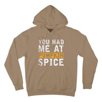 Funny Pumpkin Spice Halloween Gift Spooky Pumpkin Hoodie