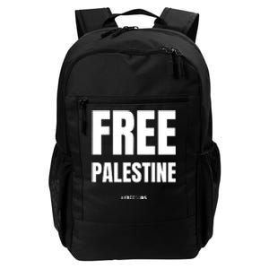 Free Palestine Support Palestine People Daily Commute Backpack