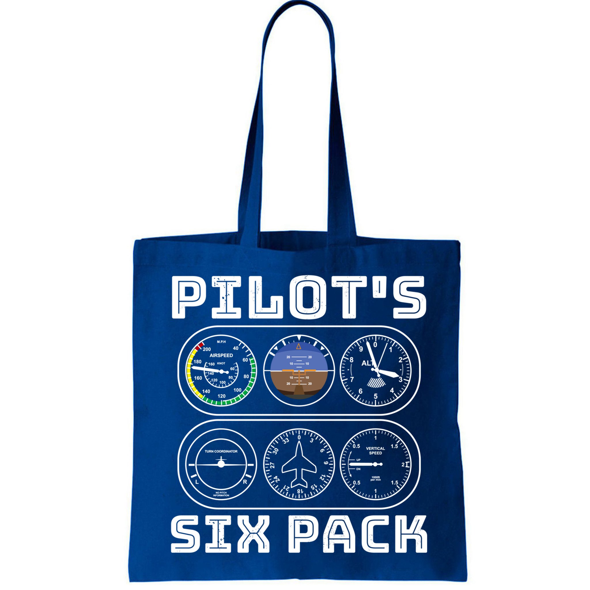 Fun Pilots Sixpack Flight Instruts Six Pack Great Gift Bag