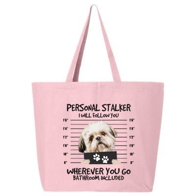 Funny Personal Stalker Shih Tzu Dog Lover 25L Jumbo Tote