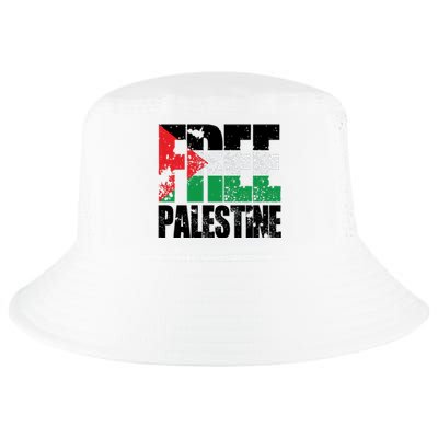 Free Palestine Support Palestine Gaza Jerusalem Cool Comfort Performance Bucket Hat