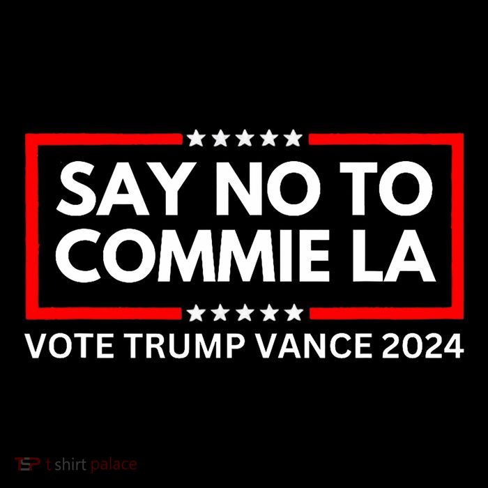 Funny Political Say No To Commie La Vote Trump Vance 2024 Cooling Performance Long Sleeve Crew