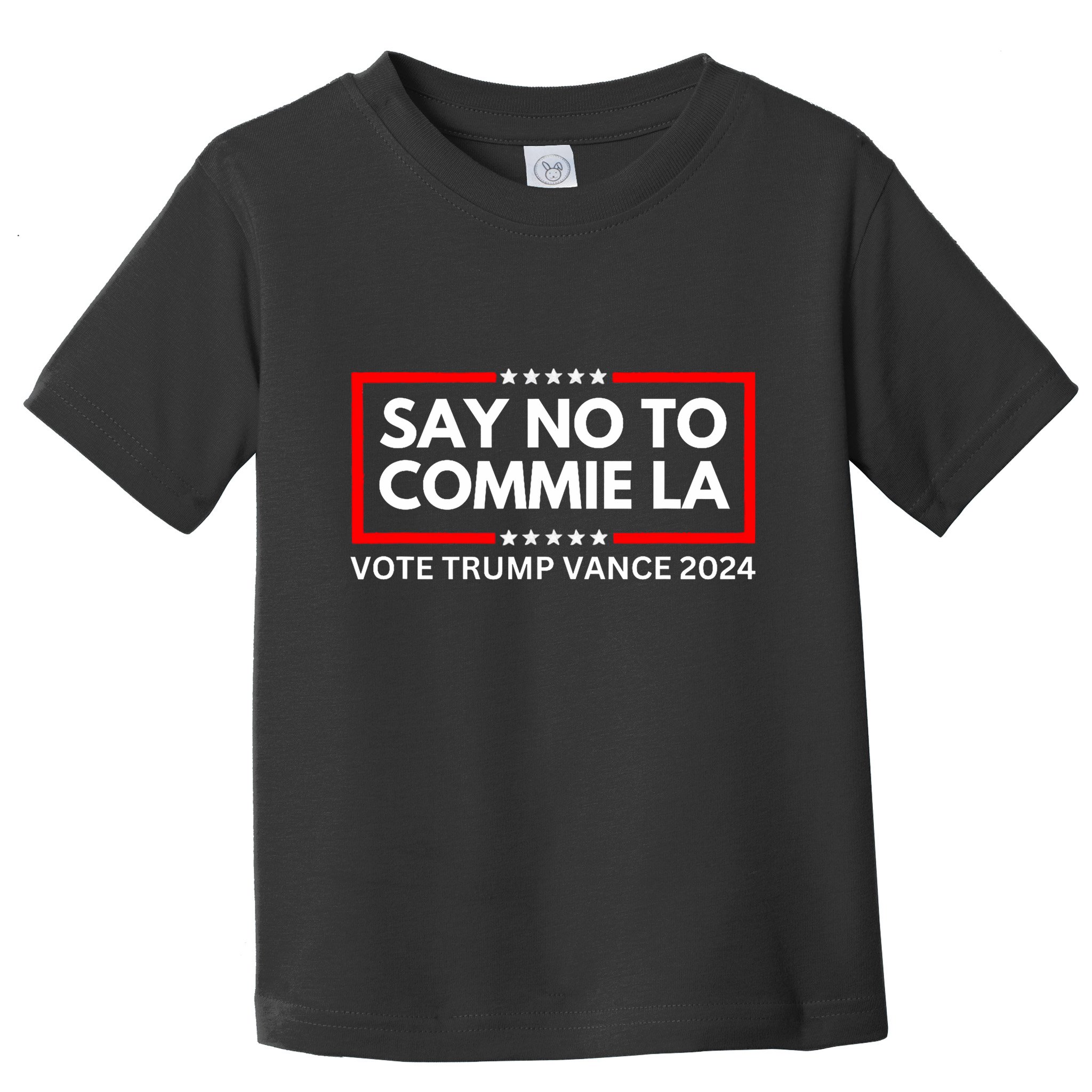 Funny Political Say No To Commie La Vote Trump Vance 2024 Toddler T-Shirt