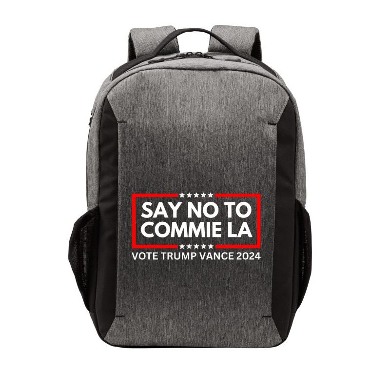 Funny Political Say No To Commie La Vote Trump Vance 2024 Vector Backpack