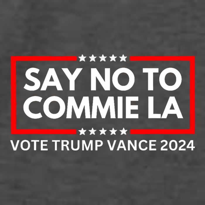 Funny Political Say No To Commie La Vote Trump Vance 2024 Vector Backpack