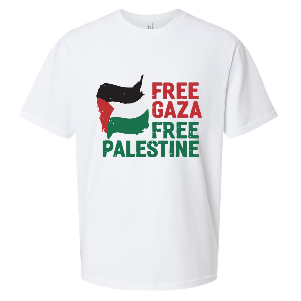Free Palestine Stand With Palestine Activist Equality Sueded Cloud Jersey T-Shirt